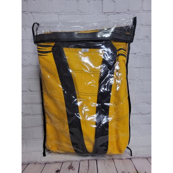 KO Sports Gear GI uniform Kimono Wave line Jiu Jitsu A5 pre shrunk cotton NEW - Picture 6 of 6